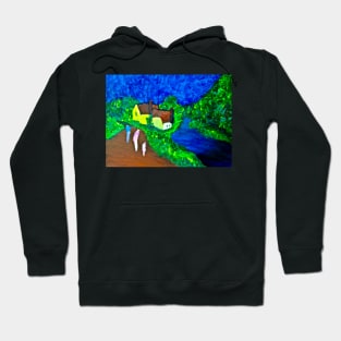 Evening Walk along the Old Path! Hoodie